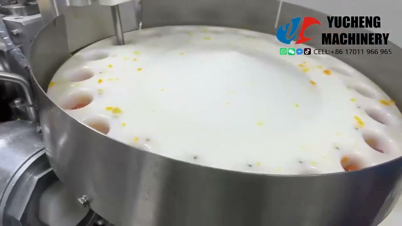 Turntable Egg Yolk Mooncake Machine 咸蛋黄月饼包馅机