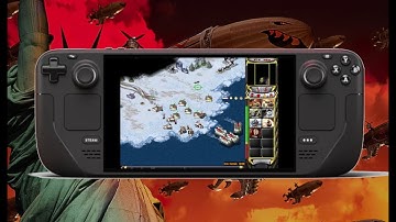 C&C Red Alert 2 on Steam Deck Controller