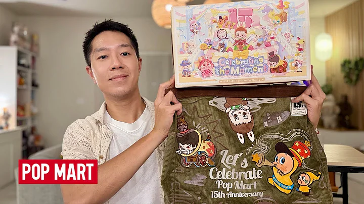 CELEBRATE POP MART 15TH ANNIVERSARY! Celebrating the Moment Series Vinyl Figures Unboxing Labubu