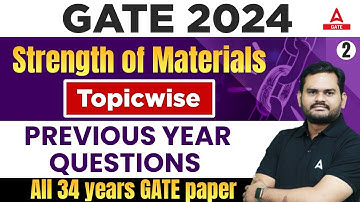 GATE 2024 | SOM PREVIOUS YEAR QUESTIONS #2 | BY MUKESH SIR