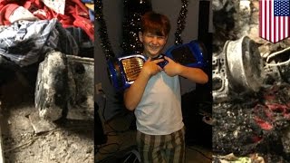 Exploding hoverboard burns family's house down in Louisiana - TomoNews