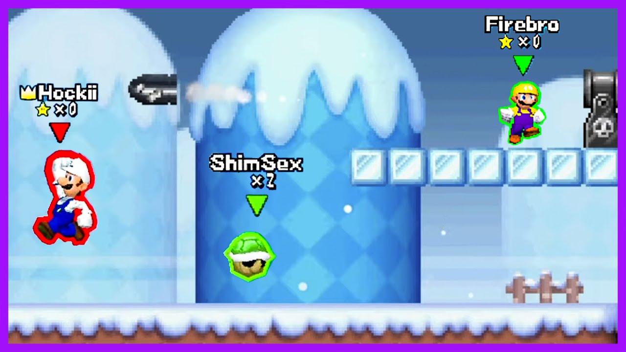 Shimtex, FireBro & Hockii spielen New Super Mario Bros. VS