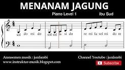 not balok menanam jagung - tutorial piano grade 1 - notasi lagu anak - doremi solmisasi  - Durasi: 1.44. 