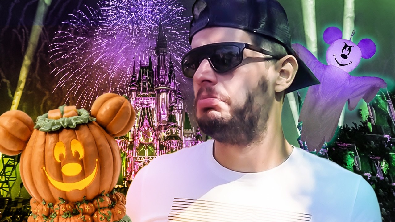 HALLOWEEN en DISNEYLAND | Adrián Marcelo Vloggea