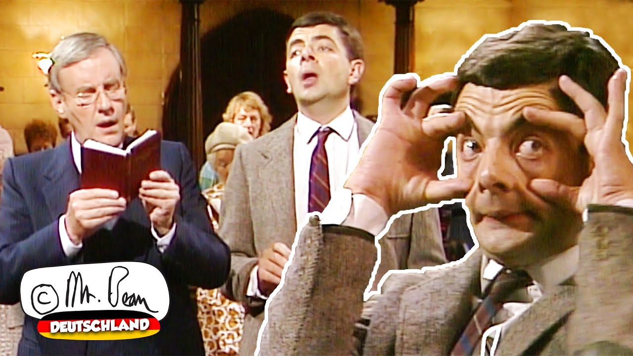 Bohne in der Kirche | Lustige Clips | Mr Bean Deutschland