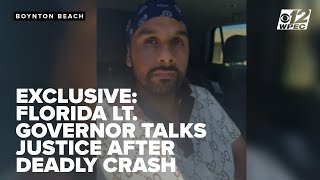 Florida Lt. Gov. talks justice after deadly semi-truck crash