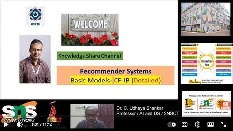 Deep Dive into IBCF & Lucrative AI/DS Career Paths | Recommender Systems | SNS Institutions