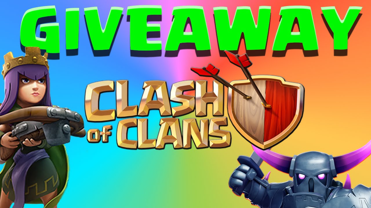 Clash Of Clans 150 GIVEAWAY 6 25 Giftcards HUGE LOOT YouTube