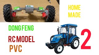 Homemade Mini RC Tractor From PVC/part02