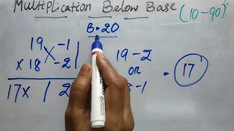 Multiplication Below Base (Part 1)