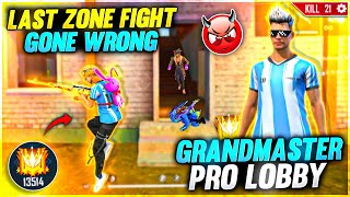 Unexpected Last Zone Situation On Grandmaster 13000+ Score Lobby 🤬 Gone Wrong😢 - Garena Free Fire screenshot 5