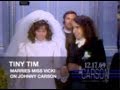 Tiny Tim's Wedding to Miss Vicki on Johnny Carson's Tonight Show