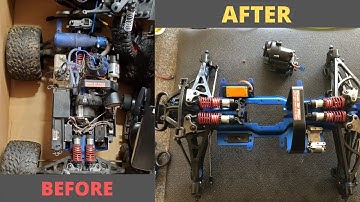Cheap Traxxas Revo Rebuild SURPRISE IN ENGINE Revo 3.3