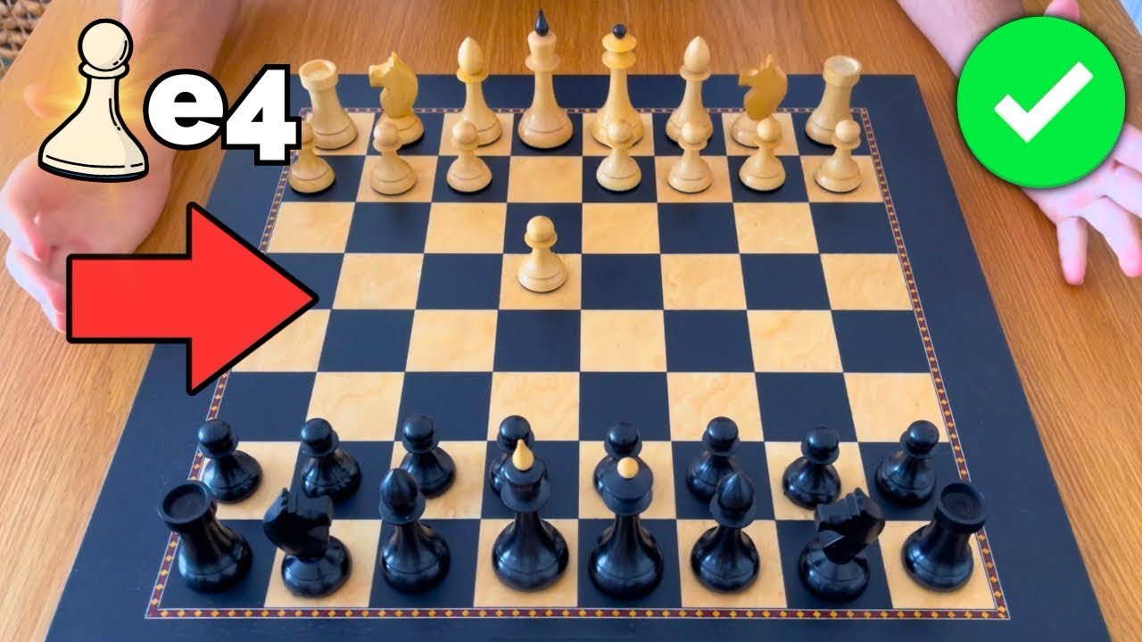 Bestrafe den HÄUFIGSTEN Zug im Schach ❌😱 (1.e4)