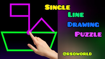 Single line Drawing Puzzle 🧩 game - Level 1 - 20 - gameplay 