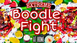 How to prepare for boodle fight? | EXTREME Boodle Fight at Home |  Cooking 123 Food Vlogs