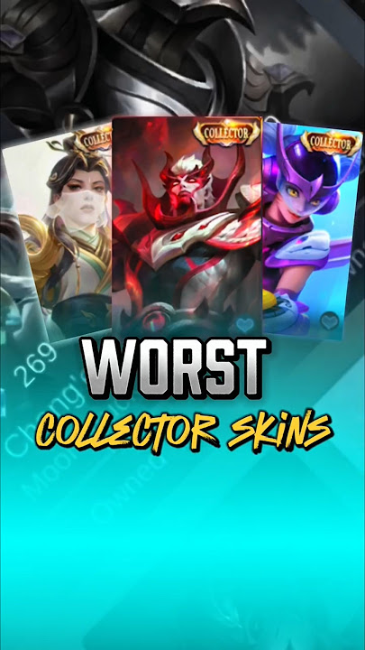 WORST COLLECTOR SKINS IN MLBB! #mobilelegends #mlbb #shorts