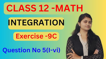 Exercise 9cQ.5 |Element of mathematics class 12|Integration in odia chapter 9