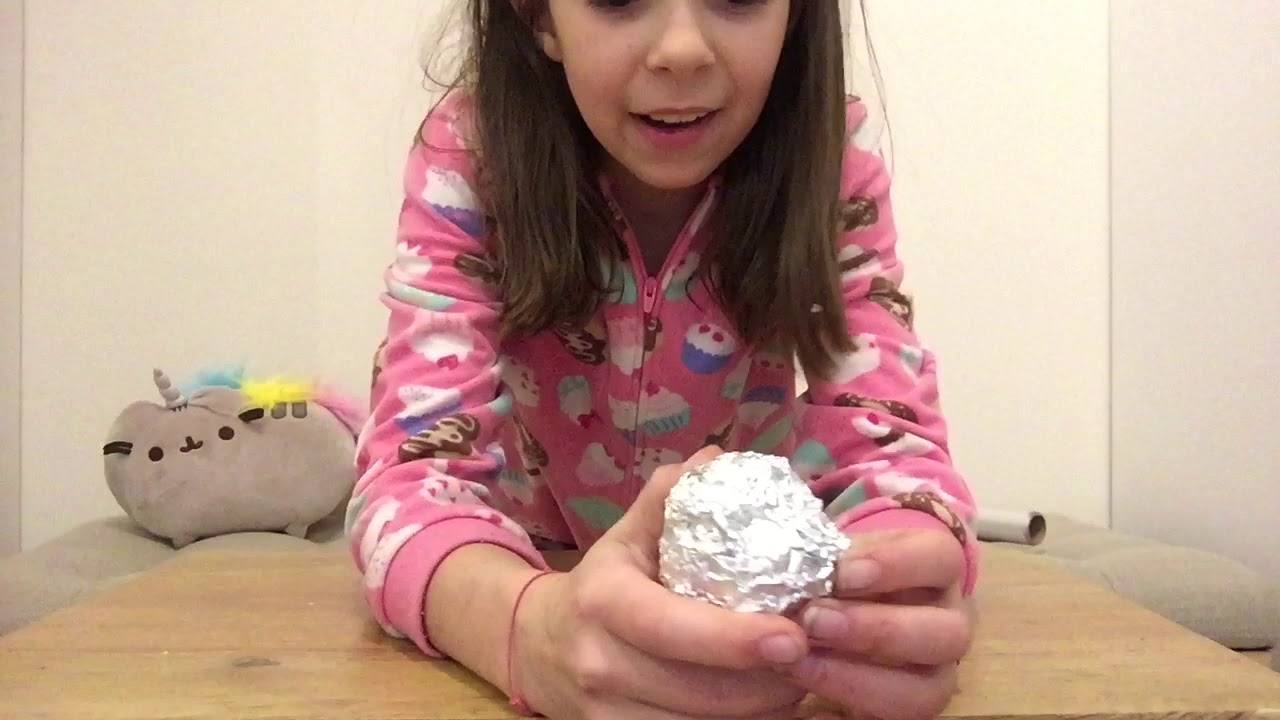 Aluminum foil ball challenge YouTube