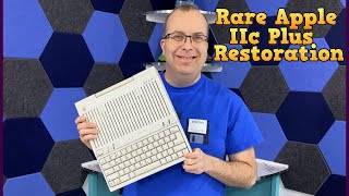 Restoration of rare Apple IIc Plus