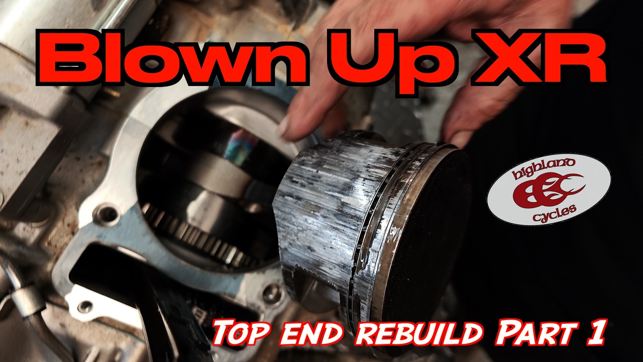XR650L Top End Rebuild | Part 1 | Disassembly