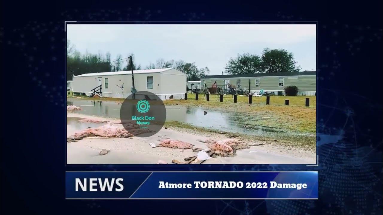 Tornado in Atmore Alabama DETAILS of damage Black Don News YouTube