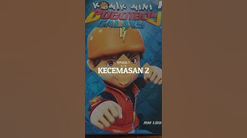 Komik Mini Boboiboy (ep. 2)