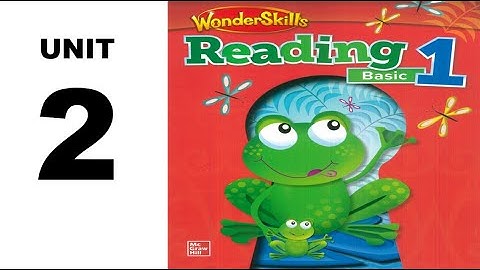 WONDERSKILLS READING BASIC 1 UNIT 2