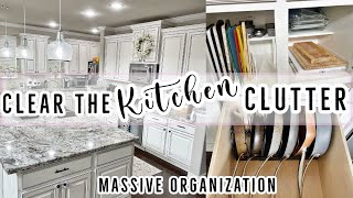 KITCHEN ORGANIZATION IDEAS 2021 / EXTREME KITCHEN DECLUTTER / KITCHEN DECLUTTER AND ORGANIZE