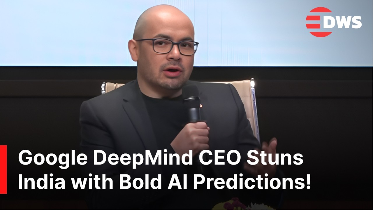 FULL SUMMIT: DeepMind CEO Demis Hassabis Stuns India AI Summit with ...