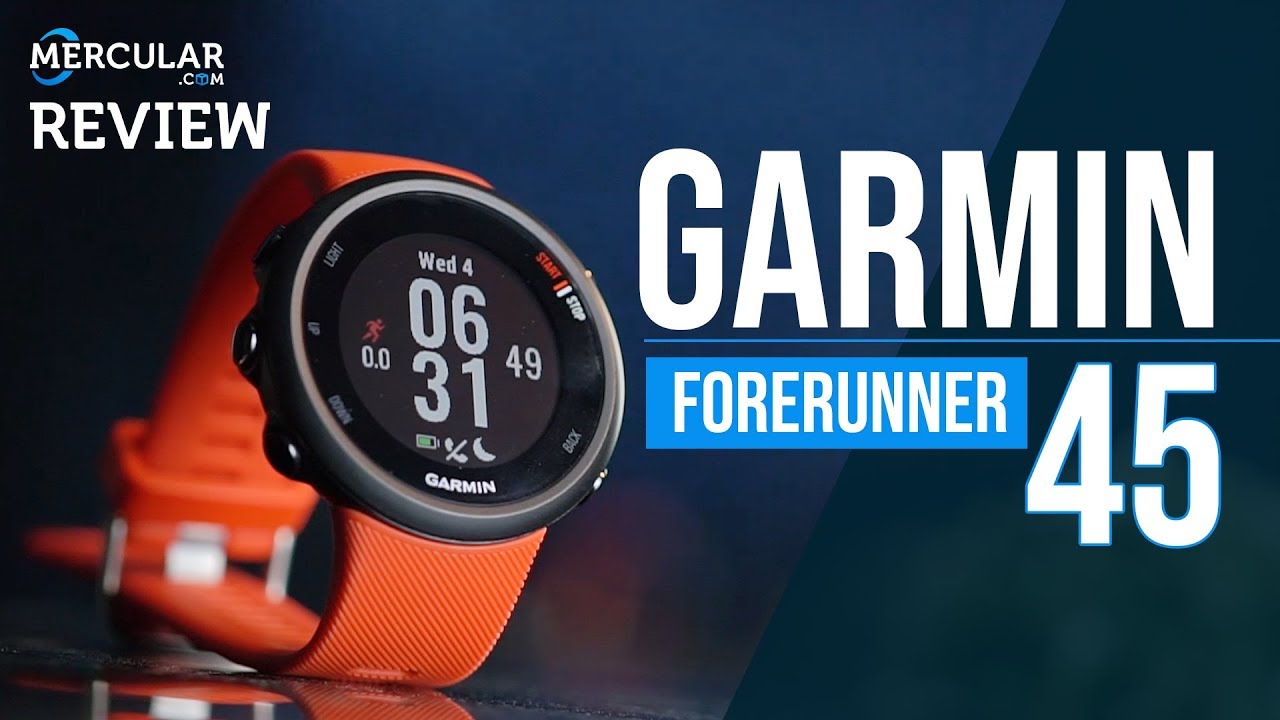 รีวิว Garmin Forerunner 45 - ตัวโปรด นักวิ่งรุ่นเล็ก ราคา 7,990 บาท