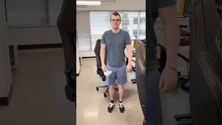 Sentinels Try Jumping Without Bending Their Knees