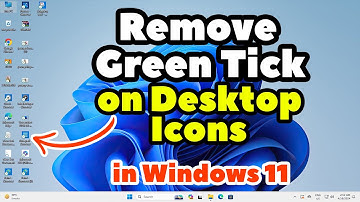 How to Remove Green Tick on Desktop Icons in Windows 11 | Fix OneDrive Problem
