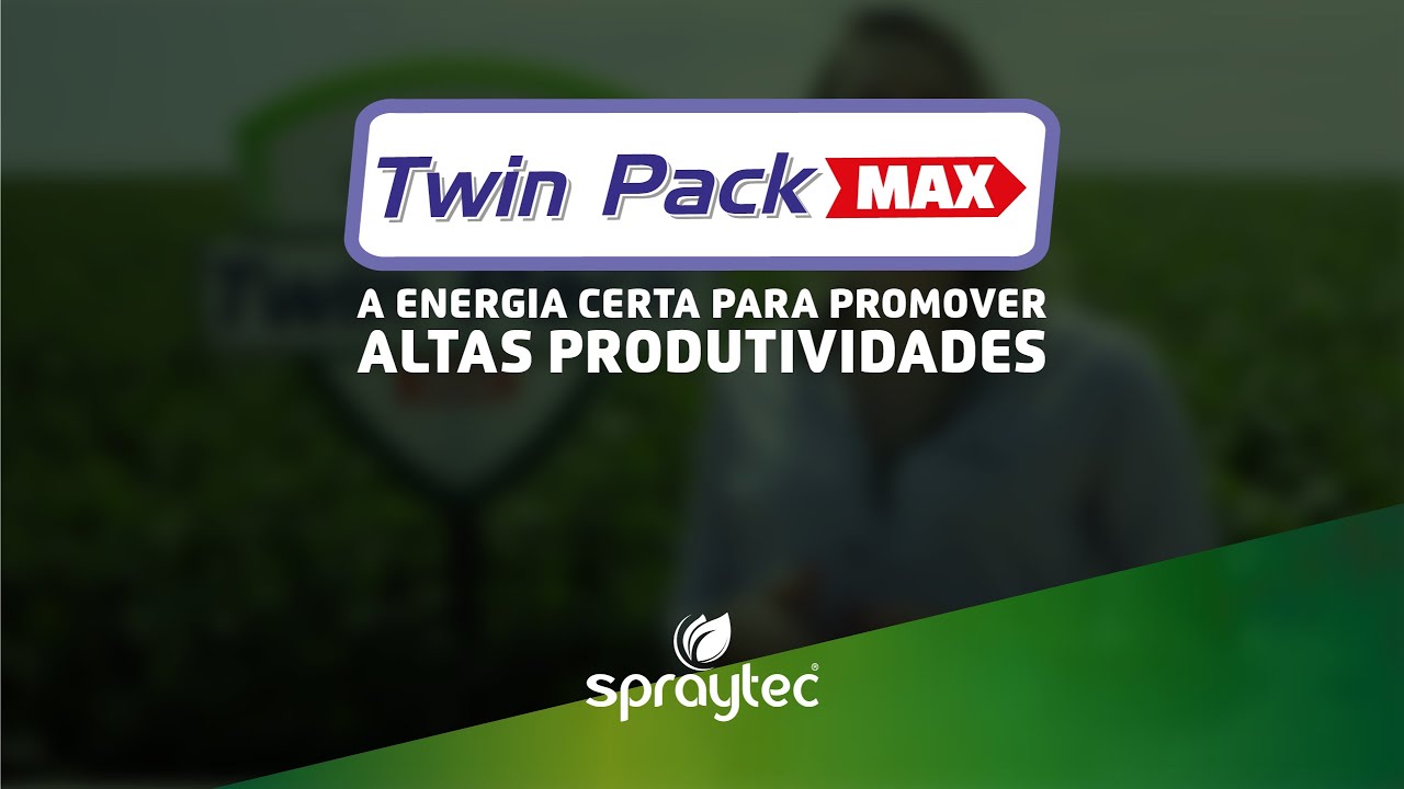 Twin Pack Max - A energia certa para alcançar altas produtividades. 