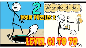 Draw puzzle 2 level 61 to 70 | Drawpuzzle2 | Hit Game | draw puzzles 2 | draw puzzles 2