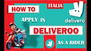 5 Simple Steps To Open Your Deliveroo Rider Account Today