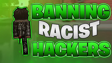 👑 Banning RACIST HACKERS in Da Hood 👑 (Funny)