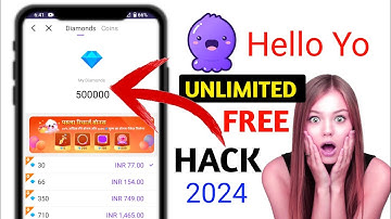 Hello yo app free coins | Hello yo app par diamonds kaise badhaye | Hello yo app unlimited diamonds