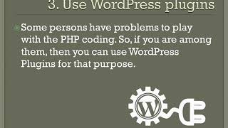 Guide to Add Widget Areas to WordPress Website