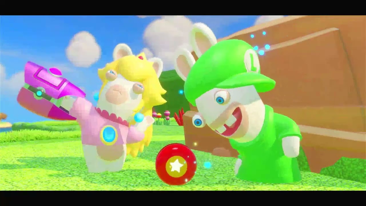 Mario + Rabbids Kingdom Battle World 1 - Ancient Gardens Part 1