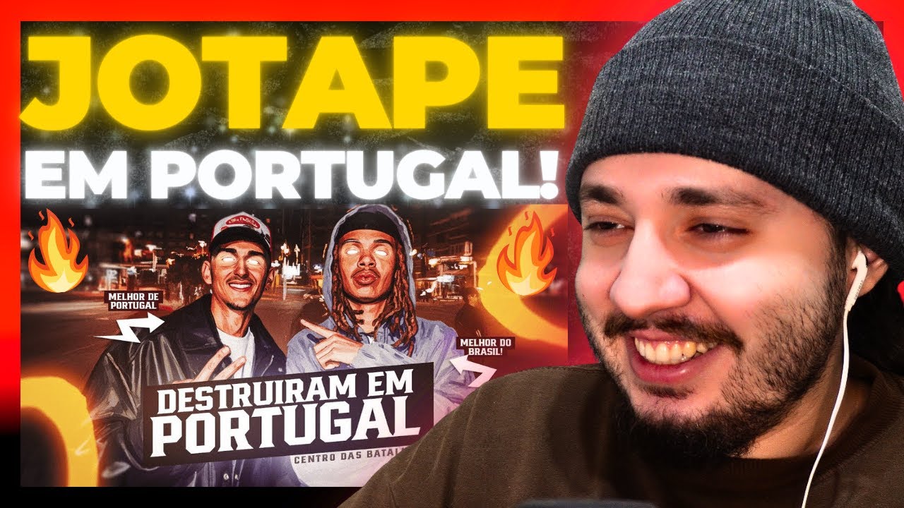 JOTAPÊ e SP DESTRUIRAM EM PORTUGAL! 🇵🇹  | REACT BAUEB