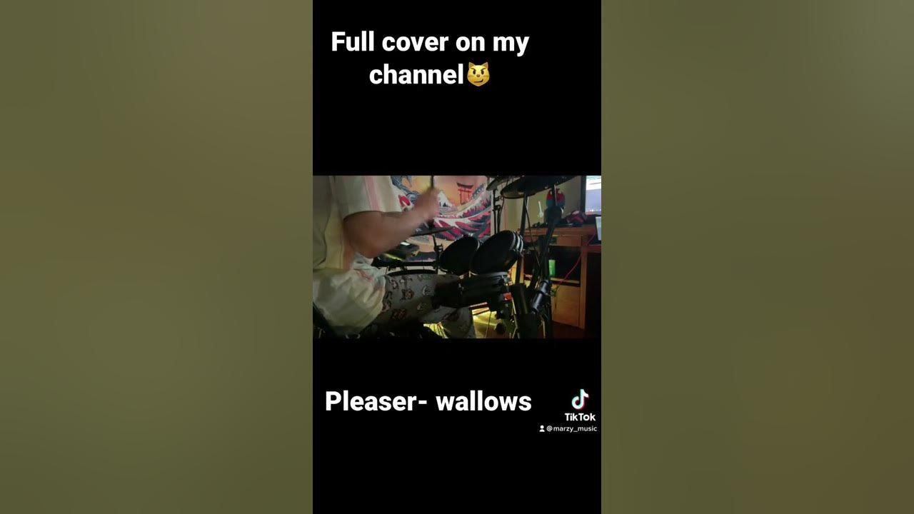 Wallows- pleaser drum cover snippet