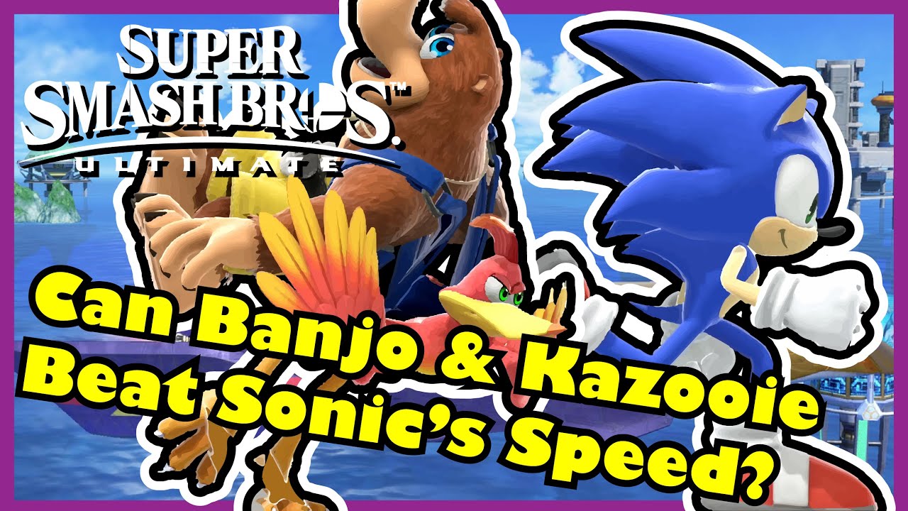 Are Banjo-Kazooie Faster than Sonic and Big Blue? - Super Smash Bros Ultimate