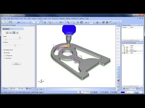 Cut Order for Profiles - BobCAD-CAM Quick Tip