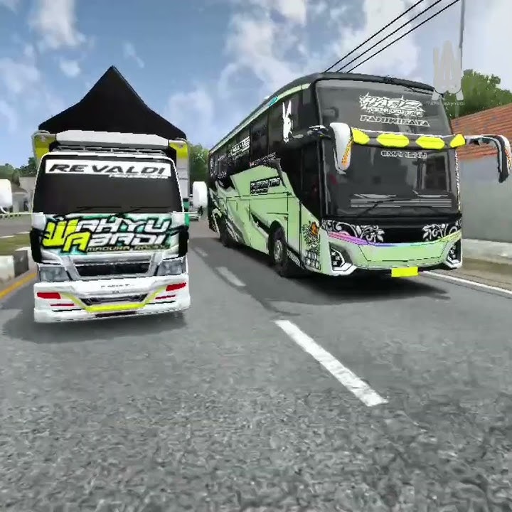 BASURI FULL 1 MENIT MENGULAR | BUS SIMULATOR INDONESIA MOD APK