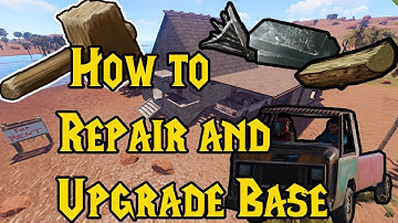 Rust : How To Use Hammer Tool : Repairing And Upgrading Base