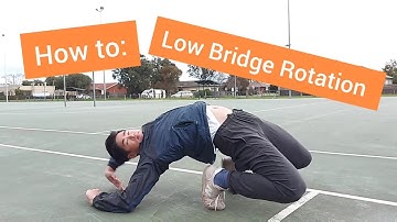 Ido Portal Locomotion Tutorial: How to Low Bridge Rotation