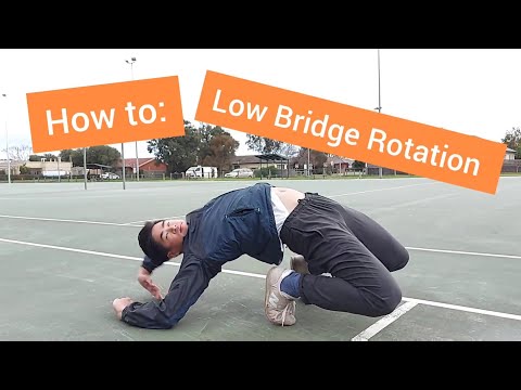 Ido Portal Locomotion Tutorial: How to Low Bridge Rotation