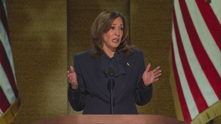 Kamala Harris: We are not going back to Donald Trump