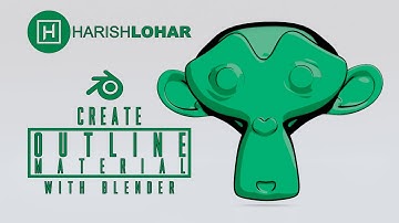 Blender Tutorial   Outline Material For Toon Shader